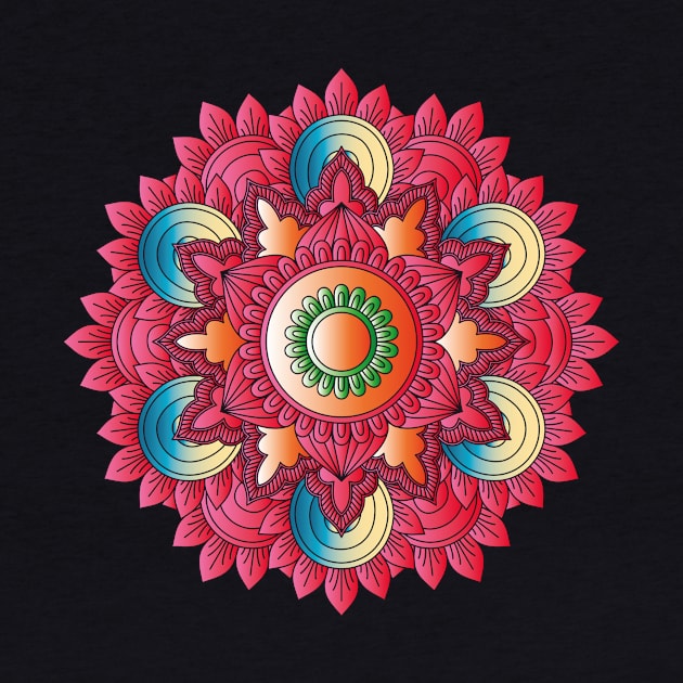 Incredible Beauty Mandala by SVGdreamcollection